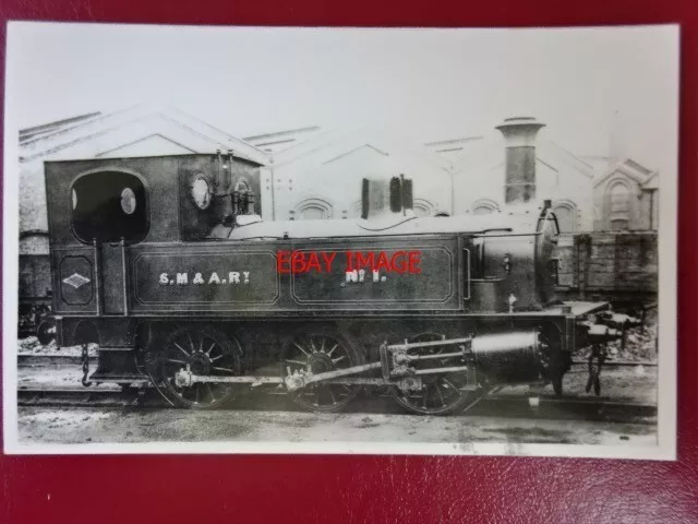 Photo  Darkroom - Sm&A  Railway Loco No 1 Swindon Marlborough And Andover Railwa