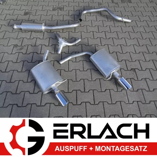 Auspuffanlage für Ford S-Max 2.5 ST Ford Mondeo IV 2.5 100mm Auspuff 7755