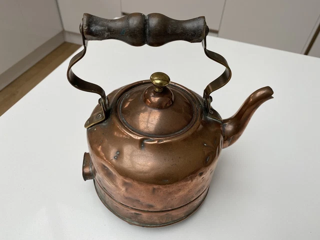 vintage copper kettle