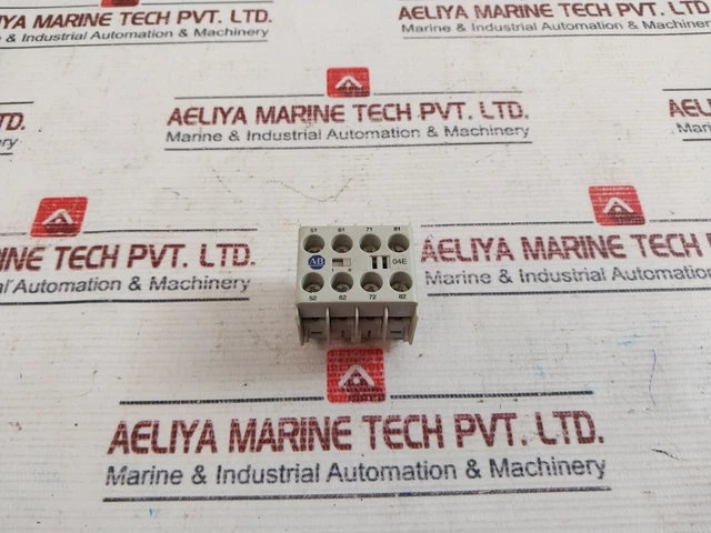 Allen-Bradley 100-KFA04E Auxiliary Contact Block 10A 600V AC Max