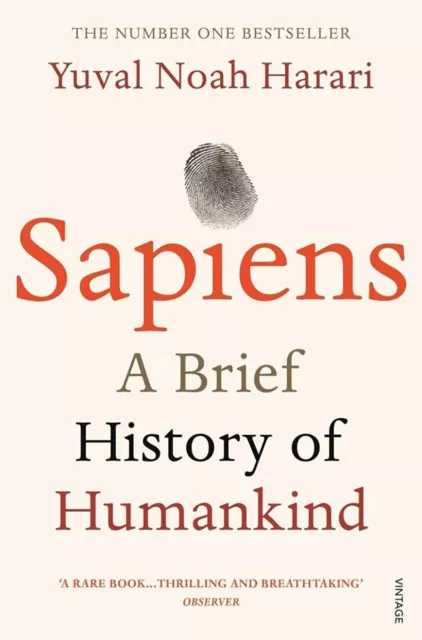 Sapiens A Brief History of Humankind by Yuval Noah Harari - BRAND NEW - FREE SHI