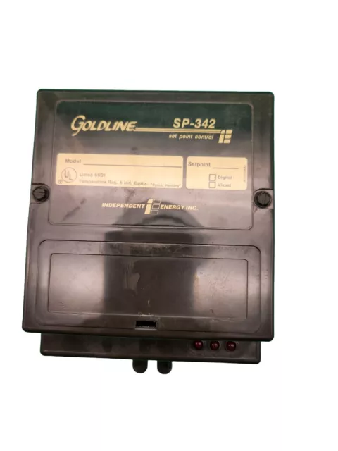 Goldline Sp-342 Temperature Control