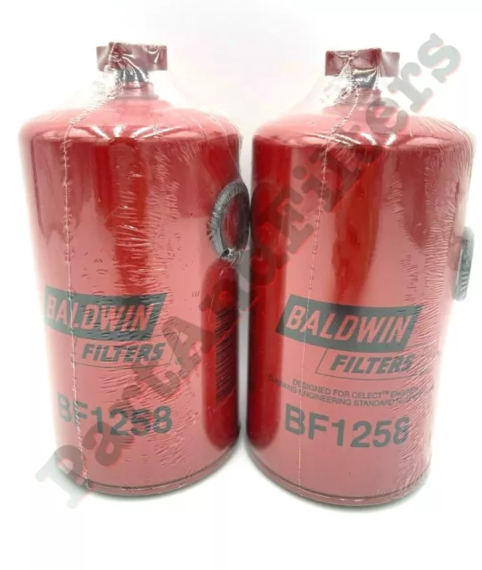 Bf1258 Baldwin Filters  Fuel Filter,  (2 Pack)