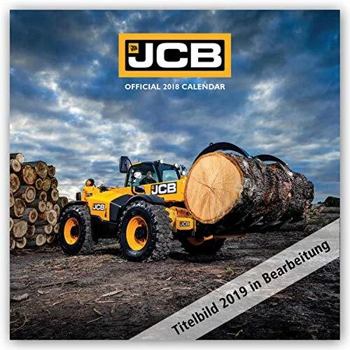 JCB BAUMASCHINEN BAGGER 2024: Original Carousel-Kalender Mehrsprachig ...
