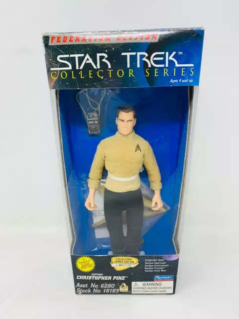 Star Trek Collector Series, Federation Edition, Captain Christopher Pike 9"
