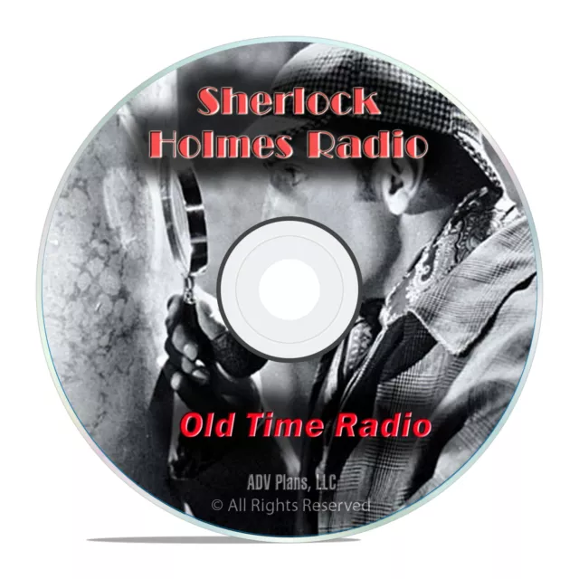 Sherlock Holmes Radio Sleuth, 755 Old Time Radio Shows, Mystery Suspense DVD G79