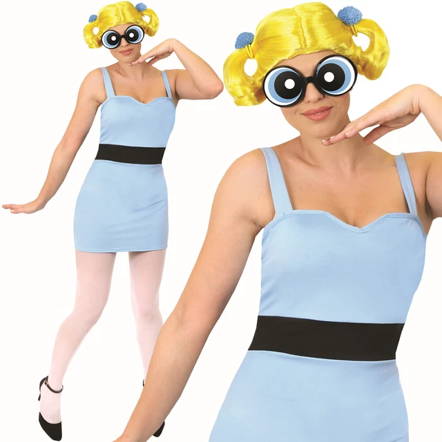 POWERPUFF GIRLS BUBBLES Costume Official Licensed Cartoon Network Fancy