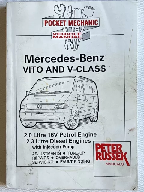 Mercedes VITO V CLASS PETRO ENGINE 2004 Workshop Manual PETER RUSSEK