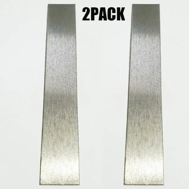 2PCS Pure Nickel Anode 6" x 1" Plating Bright Nickel Jewelry Rectifier US SHIP