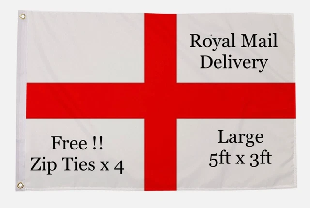 England Flag 3X2FT 5X3FT 150*90CM 90*60CM St George's Cross - Foto 7