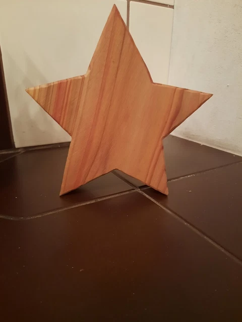 Holzstern...handgefertigtes UNIKAT....Weihnachten...