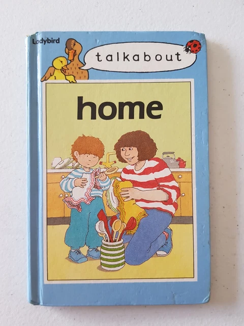 LADYBIRD TALKABOUT BOOK - Series 735 Home 1988 HC Geraldine Taylor EUR ...