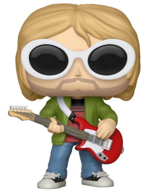 Kurt Cobain with Sunglasses 64 Vinyl Doll Action Figure Toys Free Protector