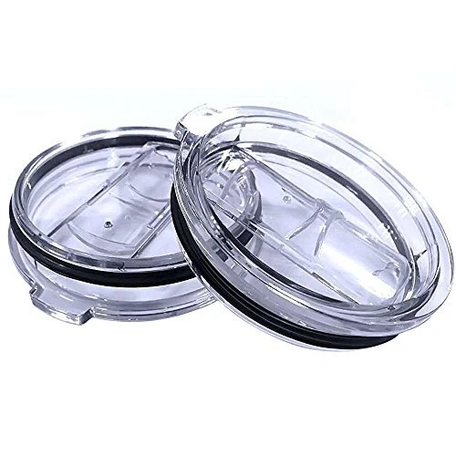 2 Replacement Lids for Stainless Steel Tumbler Travel Cup - Fits OF Inner dia...