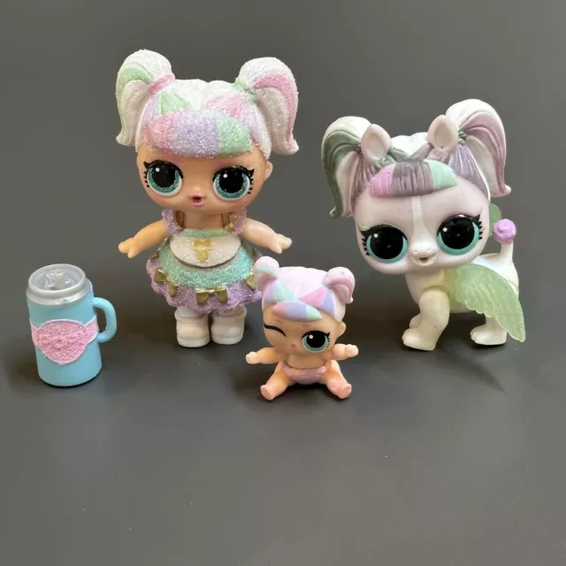 Ultra Rare Pet & lil & big L.O.L. LOL Surprise UNICORN Series 3 Doll toys #z2