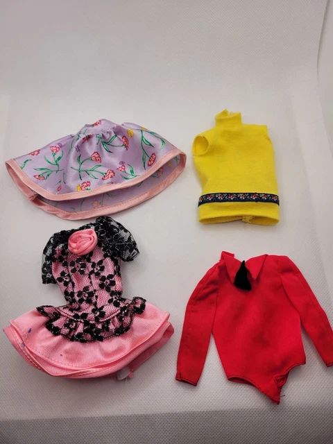 Lotto di vestiti Barbie vintage originali, Abbigliamento Barbie