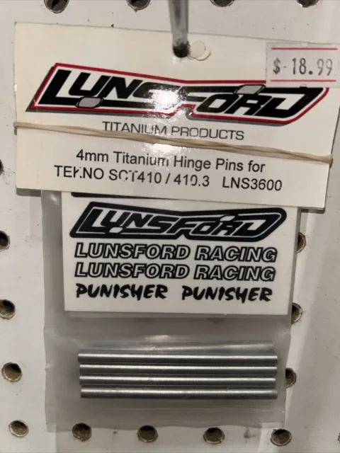Lunsford LNS3600  Titanium Hingepins For Tekno Sct410/.3