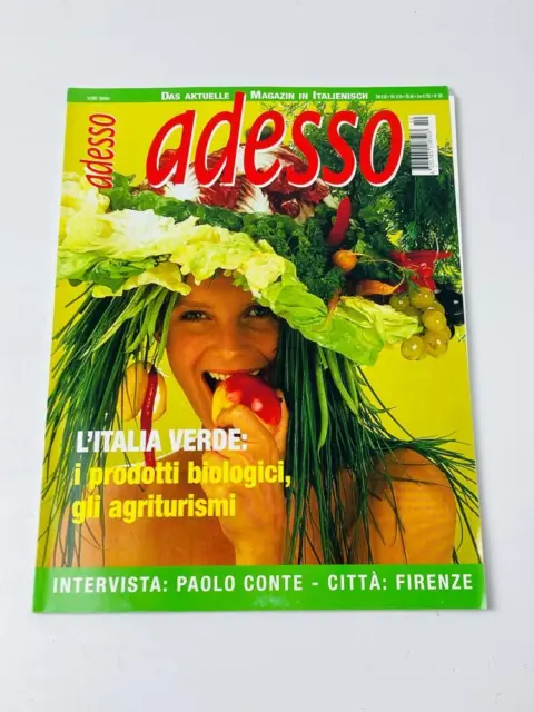 ADESSO - Das aktuelle Magazin in italienisch | Oktober 2001 | < SEHR GUT >