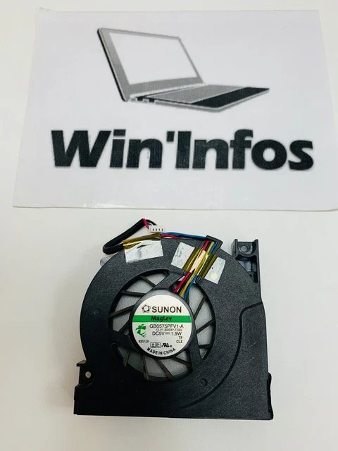 Ventilateur Refroidisseur CPU Pour Dell Latitude E5530 - Occasion, Fonctionnel - Réf. P28G