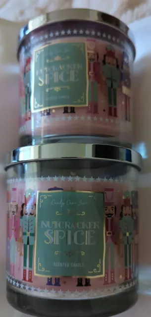 Bn Candy Cane Lane Jar Candle - Nutcracker Spice - 2  X 250 G