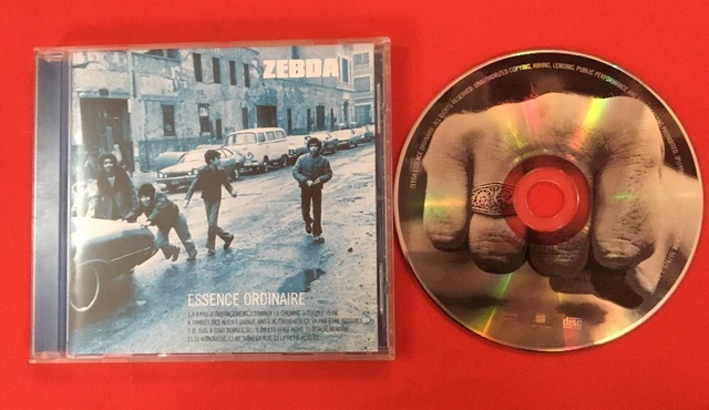 Zebda Essence Ordinaire 1998 557869-2 Bon État Cd