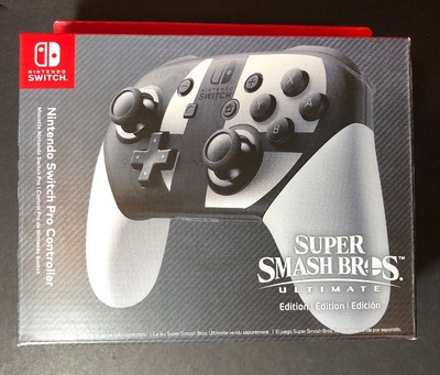 Nintendo Switch Pro Manette [Super Smash Bros Ultimate Édition Limitée] Neuf