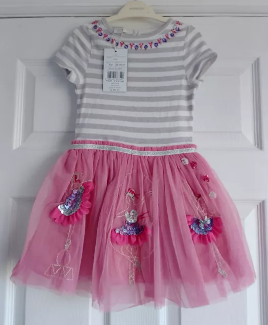 NEW MONSOON - Age 3 - 4 Years - Ballerina / Acrobat Tulle Disco Dress