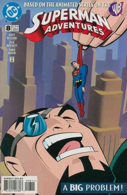 Superman Adventures #8 Near Mint 1997 Animated Series