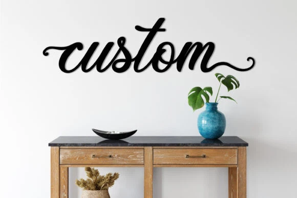 Cnc Router Lettering Cut Files LASER CUT CUSTOM Lettering DXF SVG CDR file Vector for CNC Plasma ...
