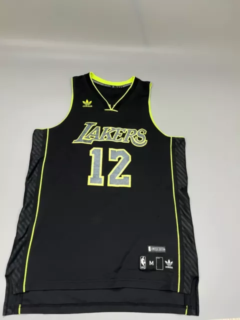 Adidas NBA Lakers Dwight Howard 12 Black Green Limited Edition Size M