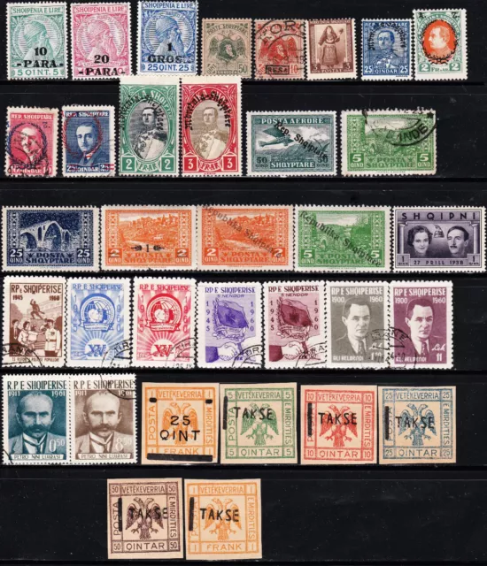 Albania - Valuable Collection - Most Older - Some Better - Look!