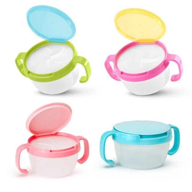Plastik Snack-Tasse Snack behälter Anti-Verschüttungen Jar Bowl