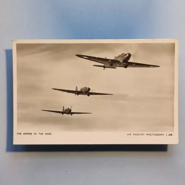 WW2 Aircraft Postcard C1940 Fairey Battle Fighter RAF Canadian Australian