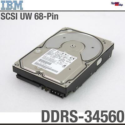 IBM DDRS-34560 4.5GB SCSI 68-PIN Pol Disque Dur HDD P/N: 22L0221