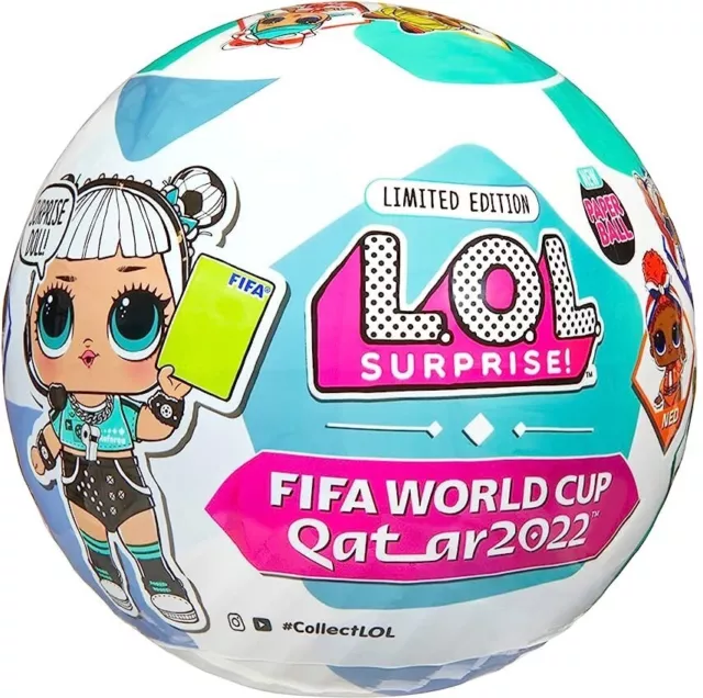 LOL SURPRISE LIMITED Edition FIFA World Cup Qatar 2022 Dolls w/7 ...