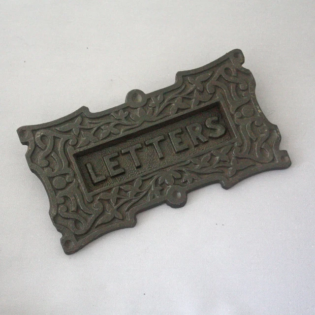 Early 1900s Decorative Small Letterbox