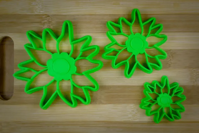 Edelweiss flower - mountain flower - Star of the Alps - Cookie cutter Multi-Size