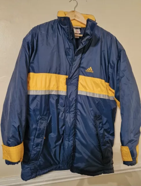 VINTAGE ADIDAS MANAGERS Coat Size Xl Jacket Casuals Retro 90S 80S Rare 11.62 PicClick UK