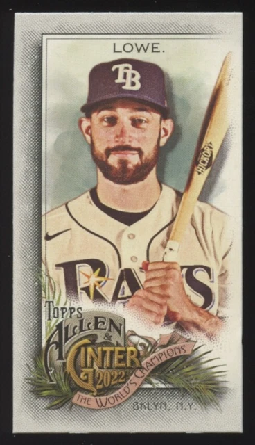 2022 Topps Allen & Ginter #134 Brandon Lowe  Tampa Bay Rays Mini