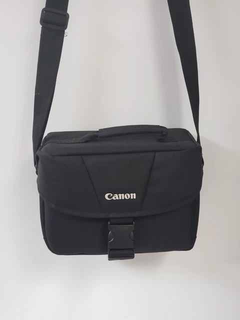 Funda bolso de hombro Canon 100ES para cámaras réflex digitales EOS 5D 6D 7D 60D 70D negra acolchada