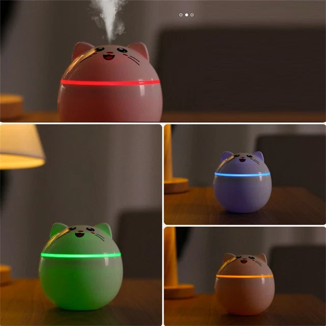 de nuit Humidificateur d'air Purificateur d'air Ultrasonique Faiseur de brume