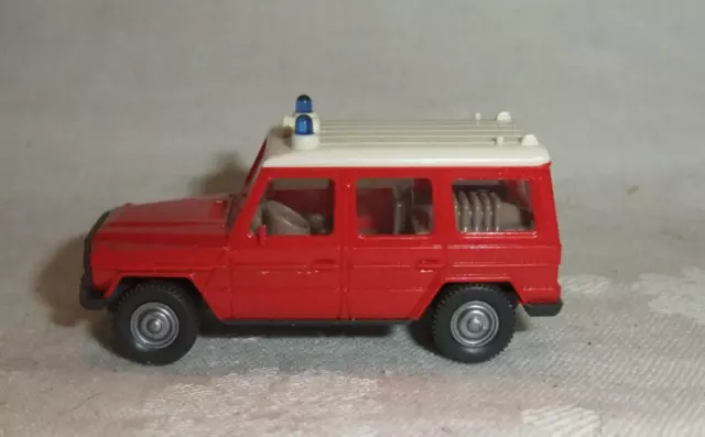 1/24 N1 Wiking Mercedes Benz 230 G Feuerwehr H0 Modellauto 1:87 Modelleisenbahn