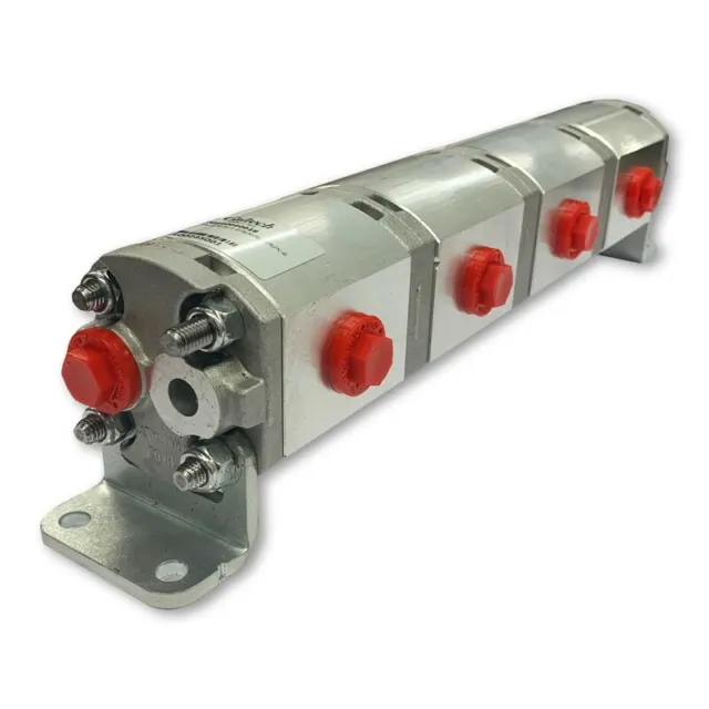 Geared Hydraulic Flow Divider 4 Way Valve, 5.0cc/Rev, without Centre Inlet