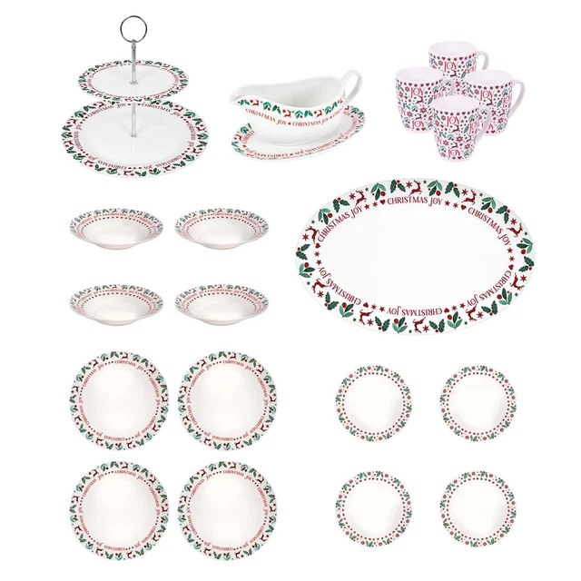 The range christmas dinner sets deals