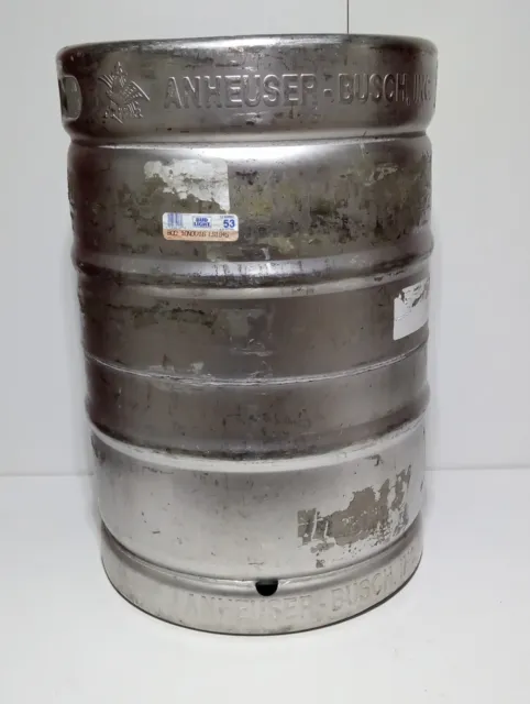 Empty Anheuser Busch Bud Light Keg 1/2 Barrel BIN