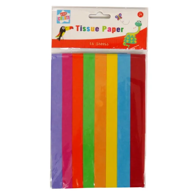 Kids Create gemischtes farbiges Stoffpapier, 16er-Pack, 8 Farben