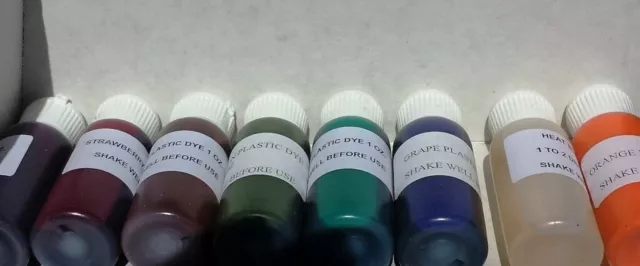 NEW 1 OZ. PLUM Liquid Color Dye Fishing Plastic Soft Bait Lure Making  plastisol