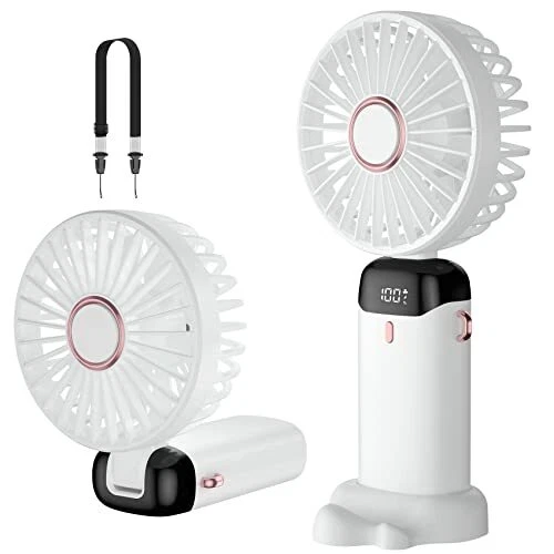 Rafada Ventilateur portatif mini ventilateur portable rechargeable par USB pe...
