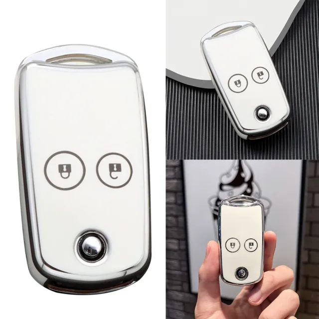 Durable 2 Button Key Fob Case for Honda Civic For Accord Jazz For CRV HRV CRZ