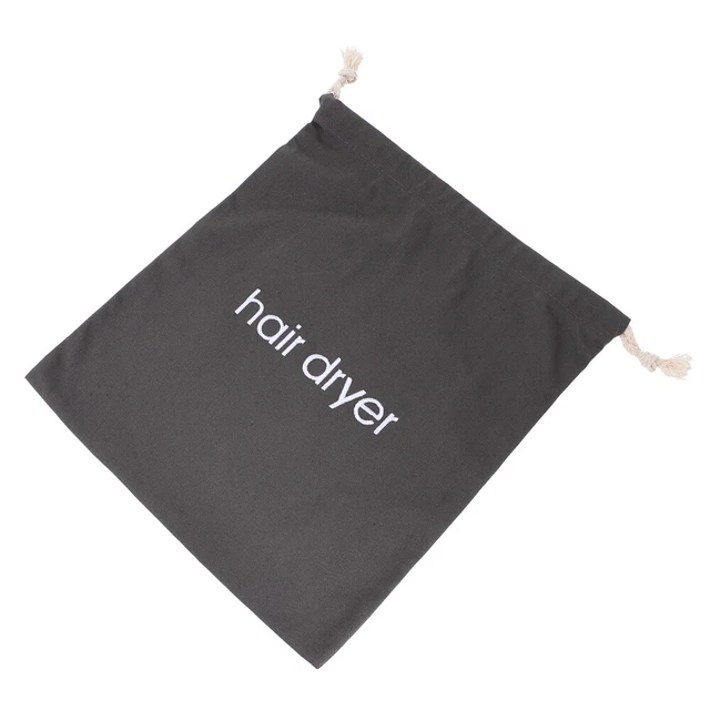 Toile Sac De Rangement Pour Sèche-cheveux Voyage Organisateur Stockage À Cordon